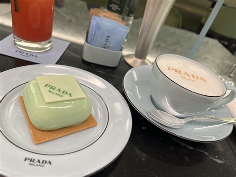 Prada cafe Harrods menu